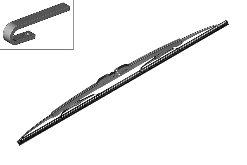 Balai d'essuie-glace BOSCH 3 397 004 757