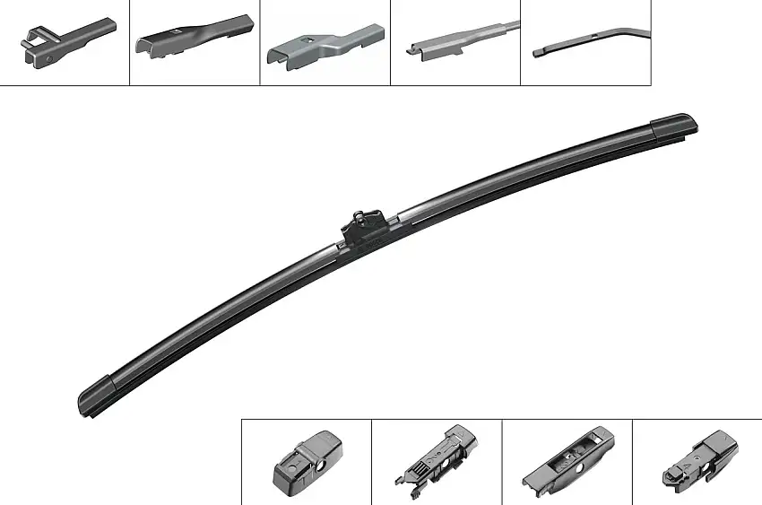 Balai d'essuie-glace BOSCH 3 397 006 831