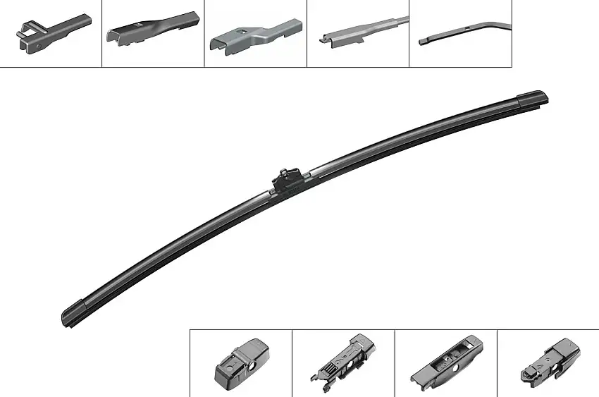 Balai d'essuie-glace BOSCH 3 397 006 834