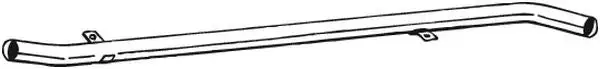 Tuyau d'échappement BOSAL 452-627