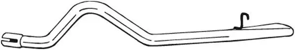 Tuyau d'échappement BOSAL 484-757