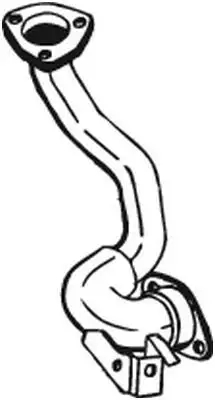 Tuyau d'échappement BOSAL 725-551