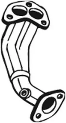 Tuyau d'échappement BOSAL 753-229