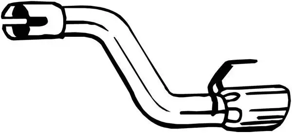 Tuyau d'échappement BOSAL 750-245