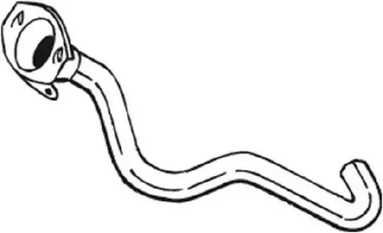 Tuyau d'échappement BOSAL 753-737