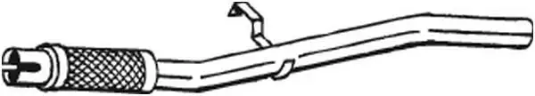 Tuyau d'échappement BOSAL 740-383