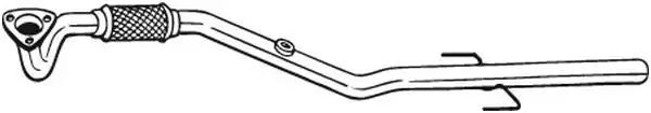 Tuyau d'échappement BOSAL 878-375