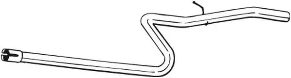 Tube de réparation, catalyseur BOSAL 889-713