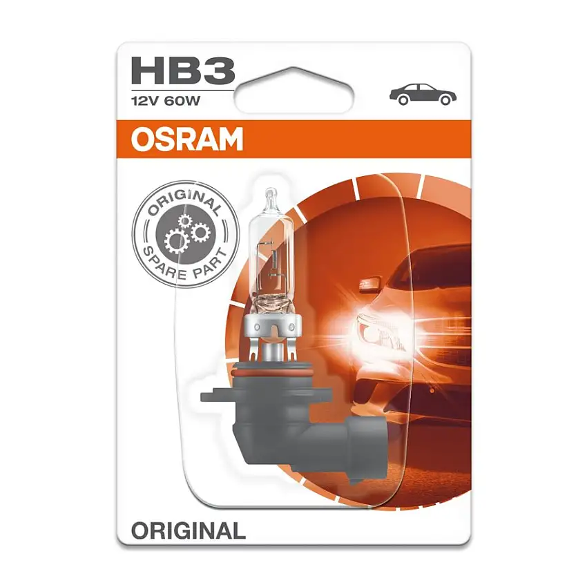 OSRAM - Ampoule, projecteur longue portée 12V 60W 3200K HB3 - 9005-01B
