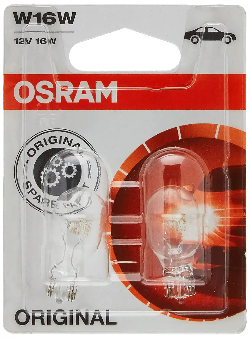 OSRAM - Ampoule, feu clignotant 12V 16W W16W - 921-02B