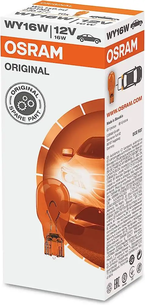OSRAM - Ampoule, feu clignotant 12V 16W sur socle - 921NA