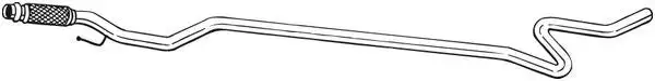 Tuyau d'échappement BOSAL 950-023