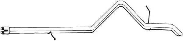 Tuyau d'échappement BOSAL 950-073