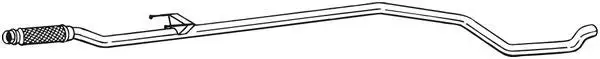 Tuyau d'échappement BOSAL 950-095