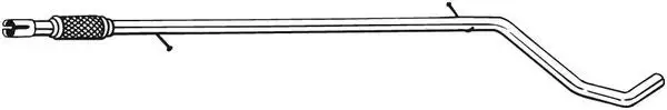 Tuyau d'échappement BOSAL 952-145
