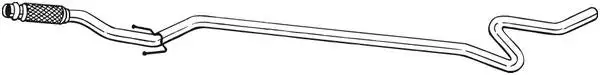 Tuyau d'échappement BOSAL 952-143