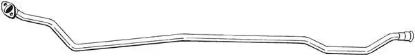 Tuyau d'échappement BOSAL 987-531