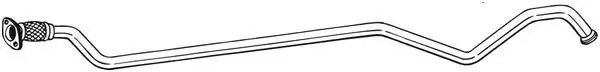 Tuyau d'échappement BOSAL 989-521