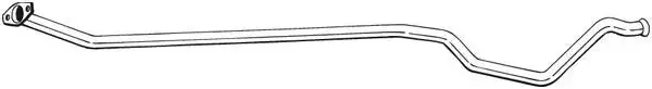 Tuyau d'échappement BOSAL 989-997