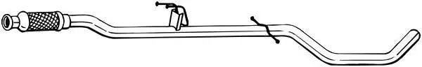Tuyau d'échappement BOSAL 950-107