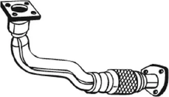 Tuyau d'échappement BOSAL 753-177