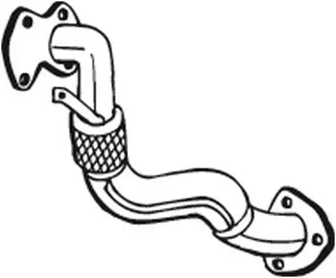 Tuyau d'échappement BOSAL 737-263