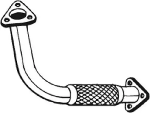 Tuyau d'échappement BOSAL 823-845
