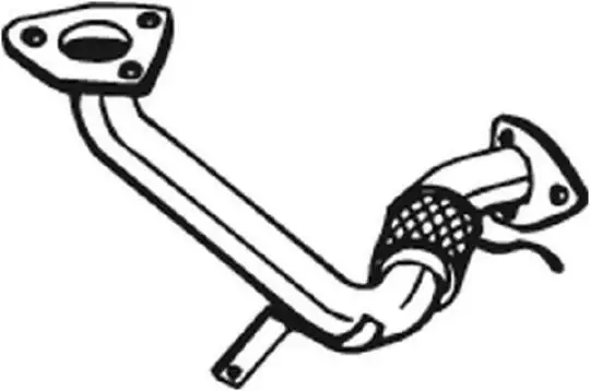 Tuyau d'échappement BOSAL 737-395