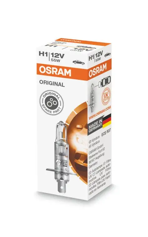 1 ampoule voiture type H1 12V 55W Osram 64150