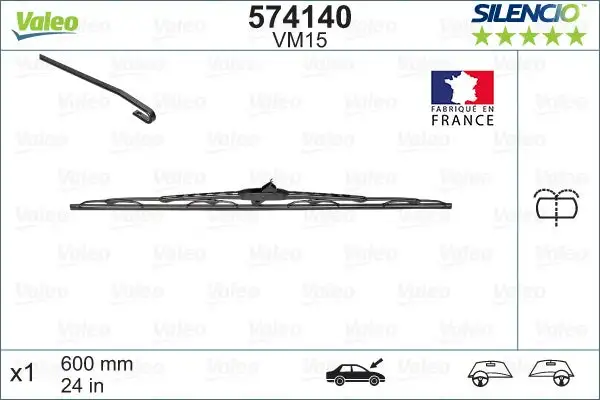Balai d'essuie-glace VALEO 574140