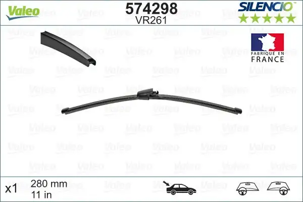 Balai d'essuie-glace VALEO 574298