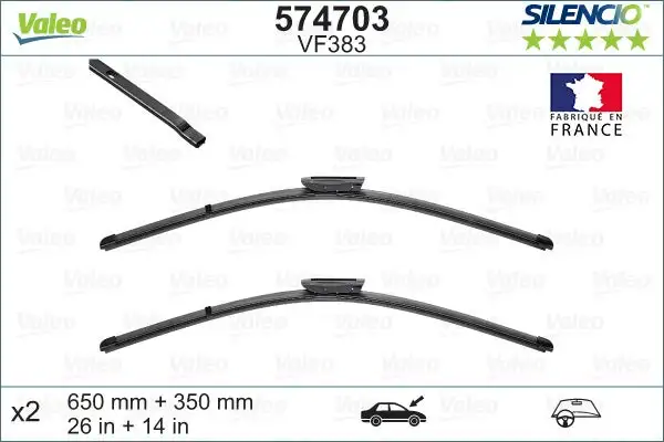 Balai d'essuie-glace VALEO 574703