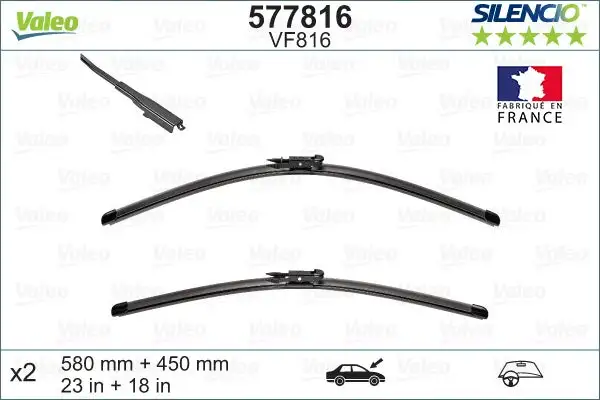 Balai d'essuie-glace VALEO 577816