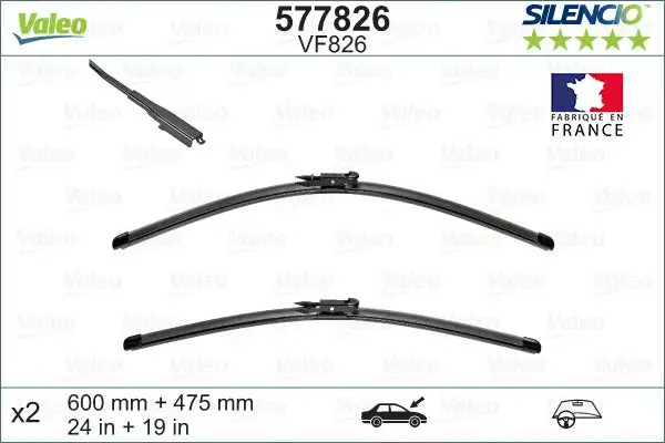 Balai d'essuie-glace VALEO 577826