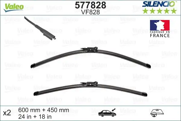 Balai d'essuie-glace VALEO 577828