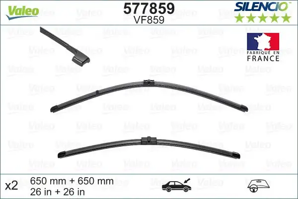 Balai d'essuie-glace VALEO 577859