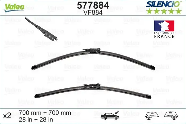 Balai d'essuie-glace VALEO 577884