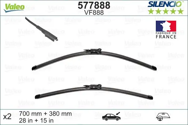 Balai d'essuie-glace VALEO 577888