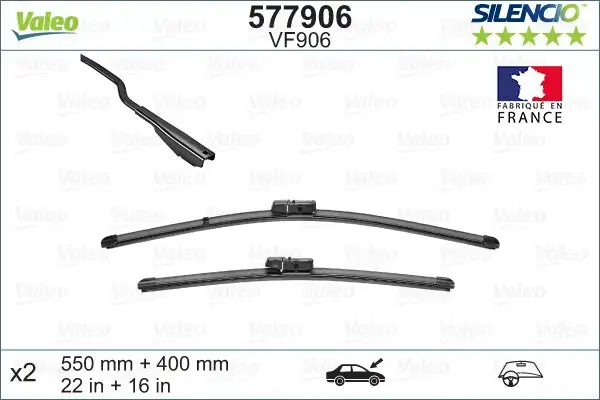 Balai d'essuie-glace VALEO 577906