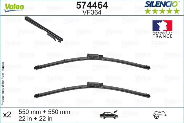 Balai d'essuie-glace VALEO 574464