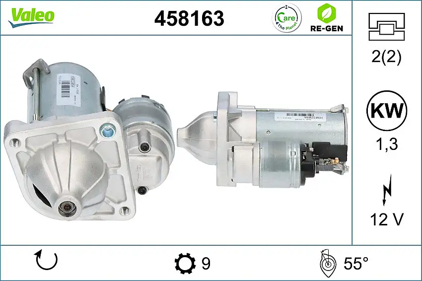Démarreur VALEO 458163