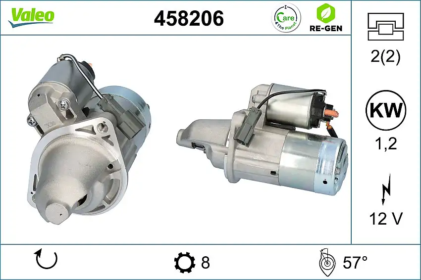 Démarreur VALEO 458206