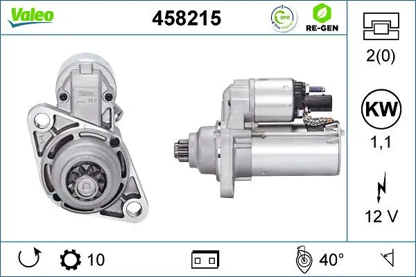 Démarreur VALEO 458215