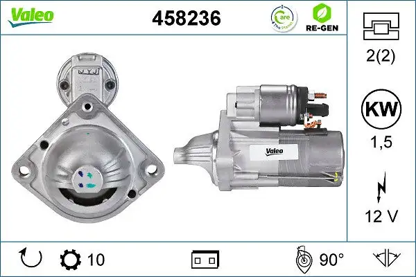 Démarreur VALEO 458236