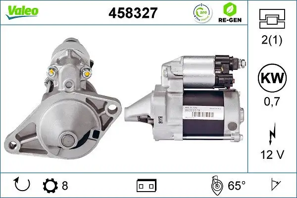 Démarreur VALEO 458327