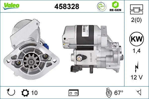 Démarreur VALEO 458328