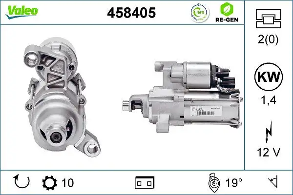Démarreur VALEO 458405
