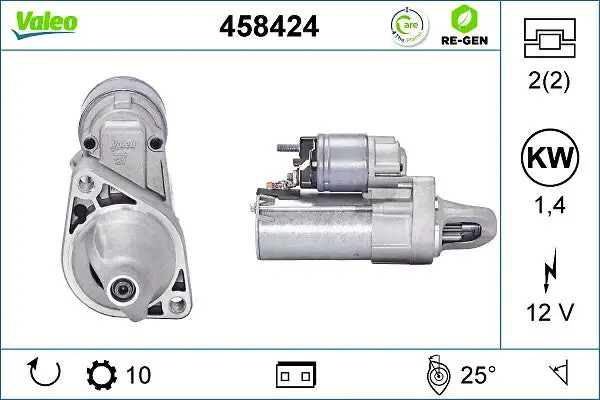 Démarreur VALEO 458424