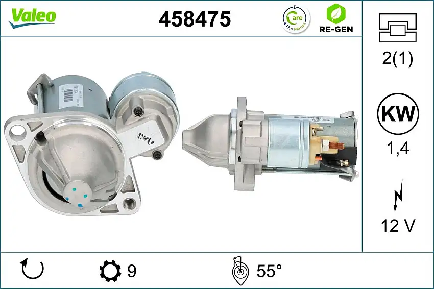 Démarreur VALEO 458475