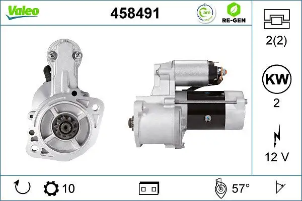 Démarreur VALEO 458491